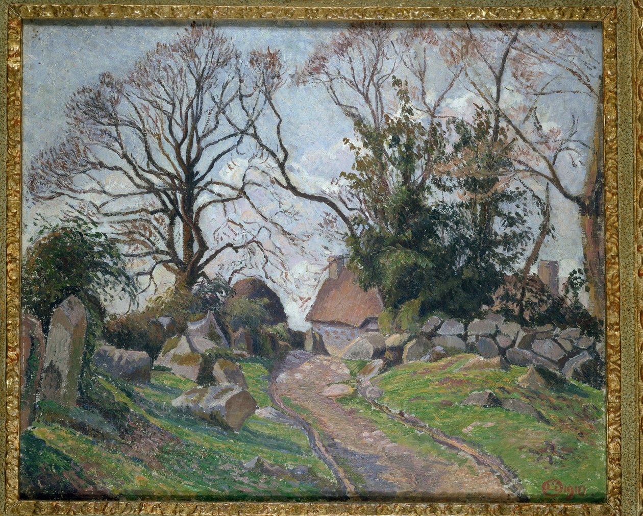 Poulfenc a Riec autorstwa Lucien Pissarro