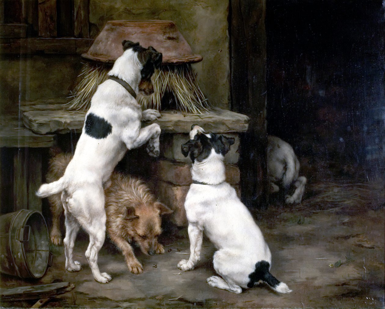 Pracowite ciała i pracowite pszczoły, 1892 autorstwa Lucy Ann Leavers