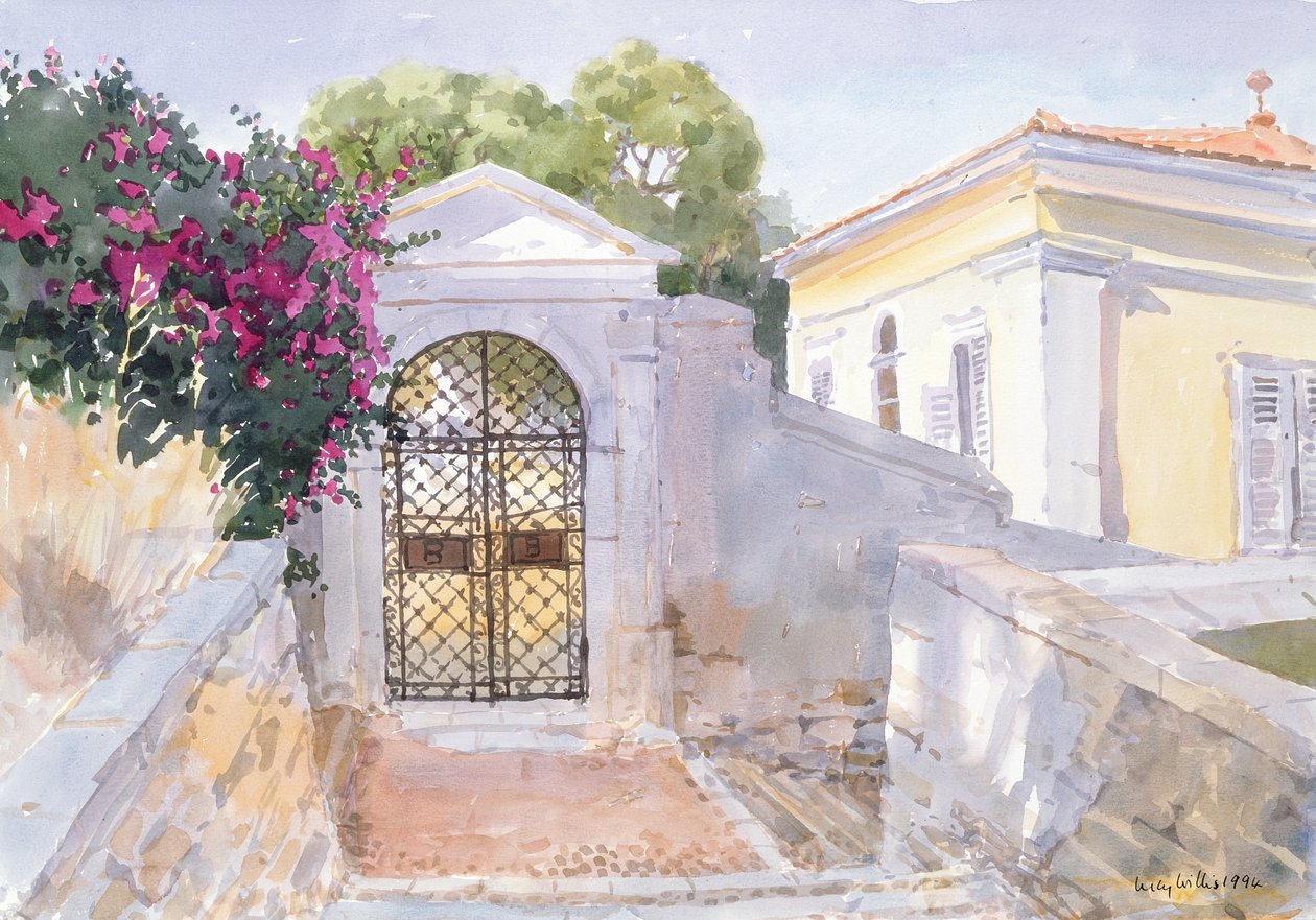 Wieczór, Hroussa, 1994 (wc) autorstwa Lucy Willis