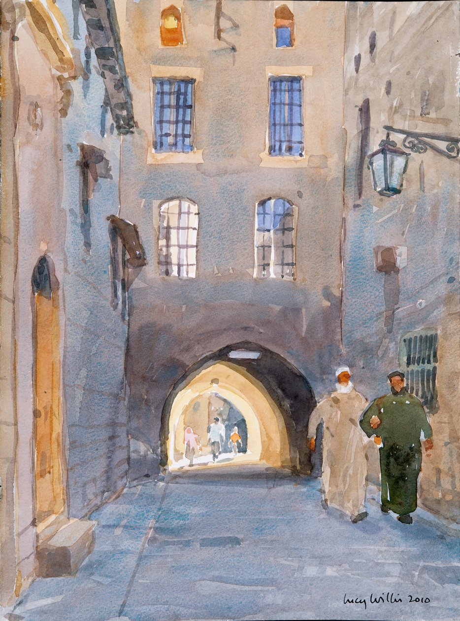 Światło na końcu tunelu, 2010 autorstwa Lucy Willis