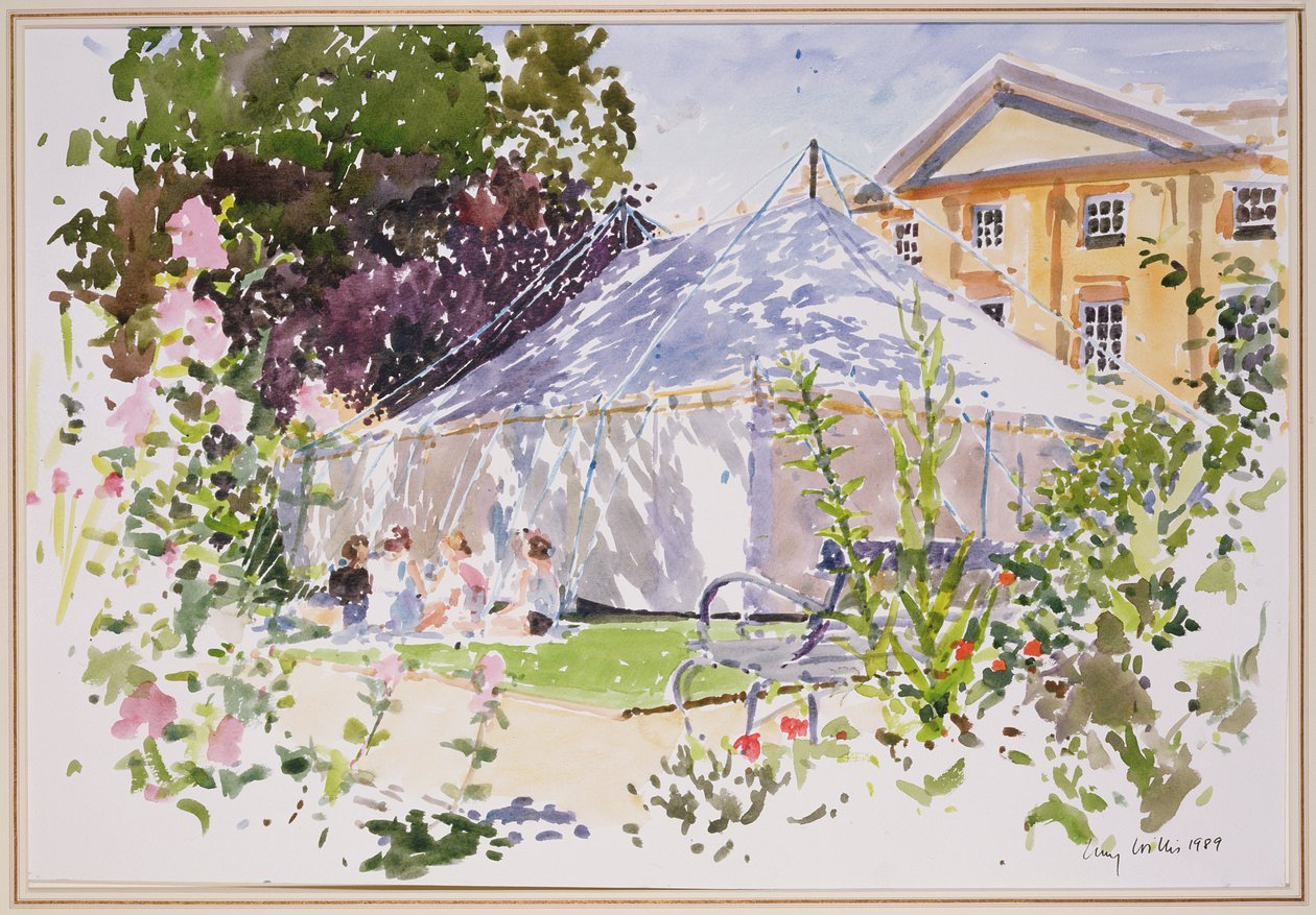 Marquee, 1989 (wc na papierze) autorstwa Lucy Willis