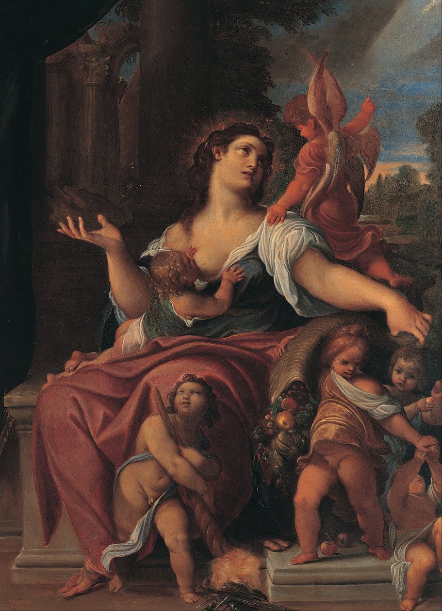 Alegoria Opatrzności autorstwa Ludovico Carracci