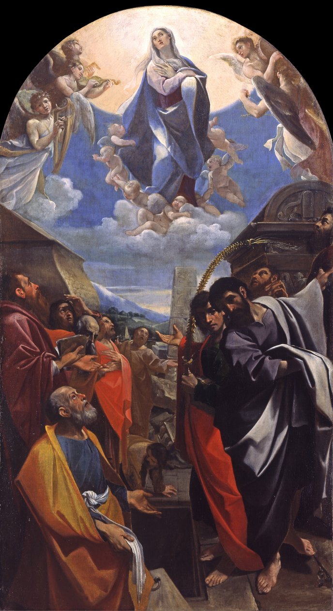 Wniebowstąpienie Maryi autorstwa Ludovico Carracci