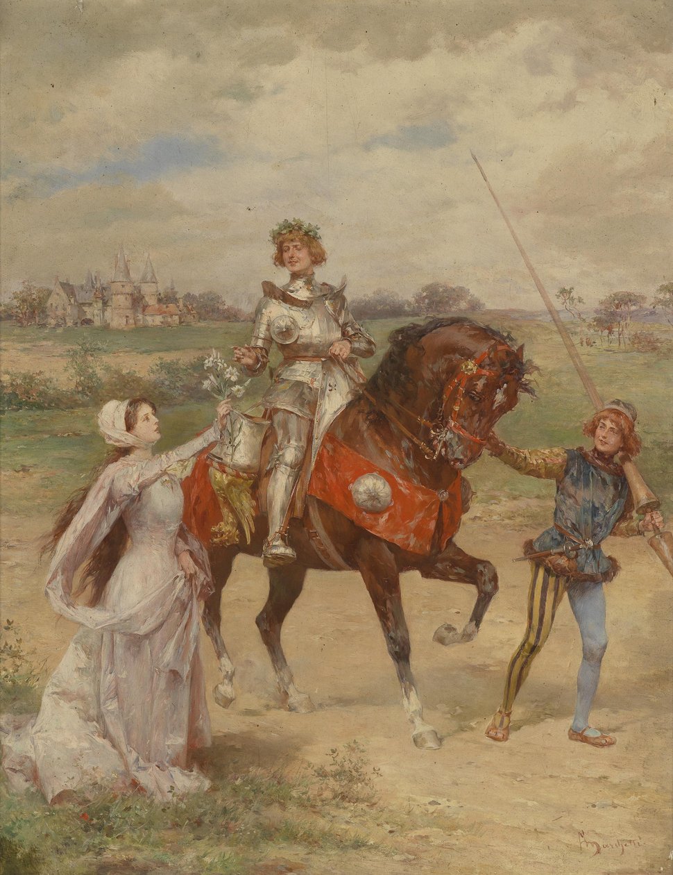 Przed turniejem autorstwa Ludovico Marchetti