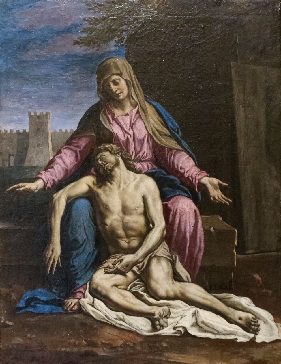 Pieta autorstwa Ludovico Carracci