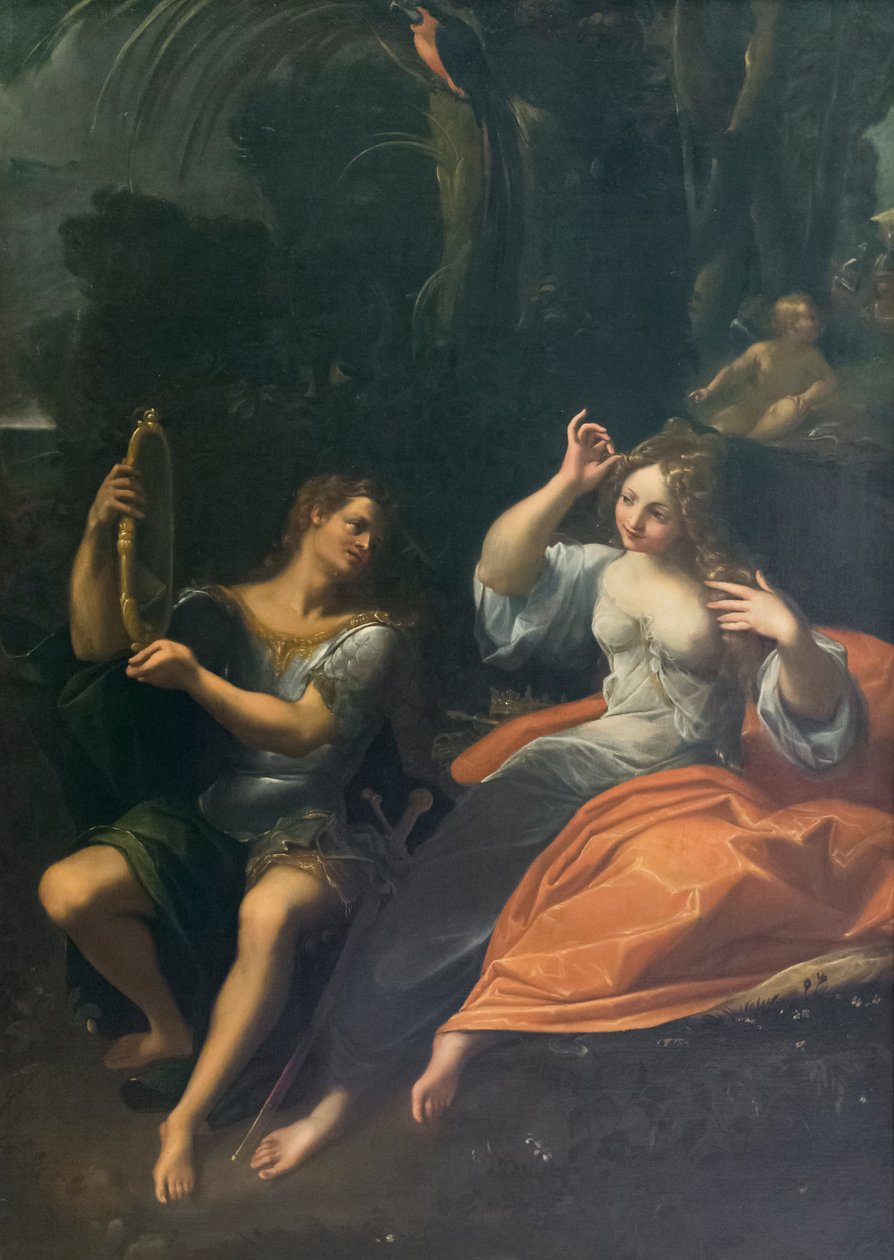 Rinalda i Armidy autorstwa Ludovico Carracci