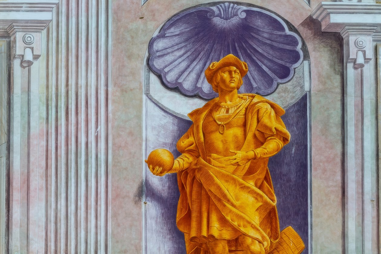 Krzysztof Kolumb autorstwa Ludovico Pogliaghi