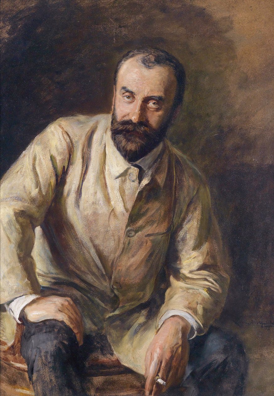 Carl Molli autorstwa Ludwig Michalek