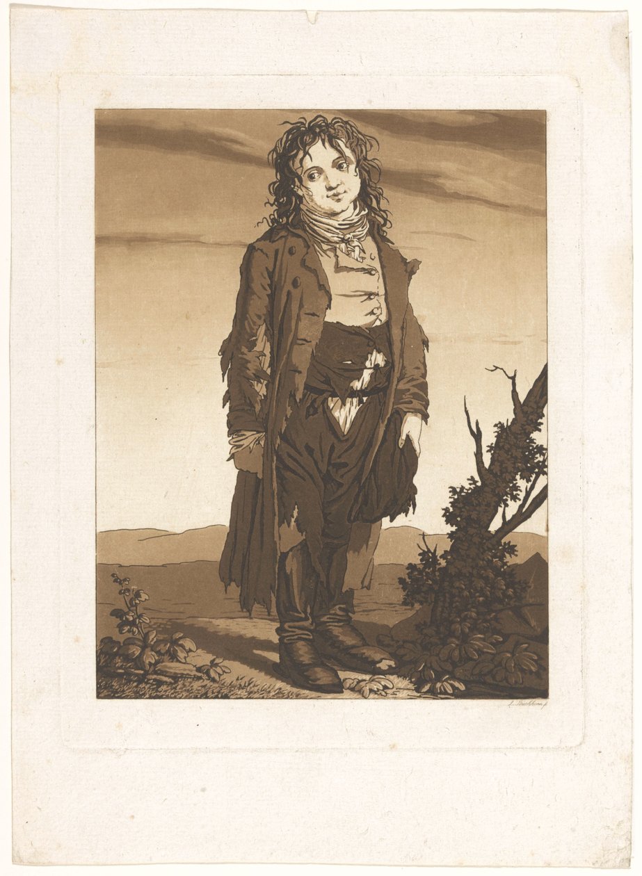 Dziecko żebraka autorstwa Ludwig Buchhorn