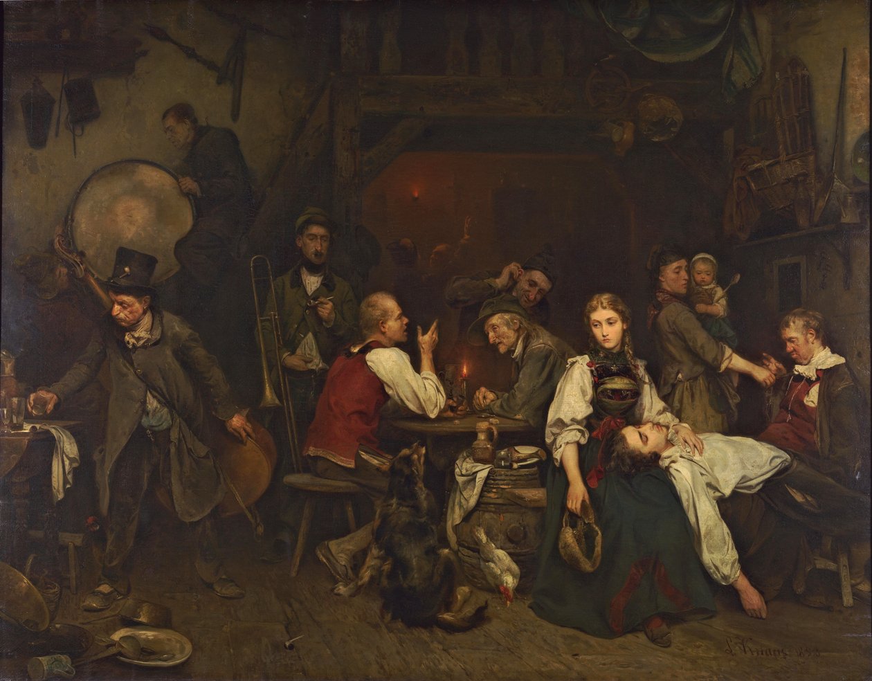 Poranek po Festiwalu autorstwa Ludwig Knaus