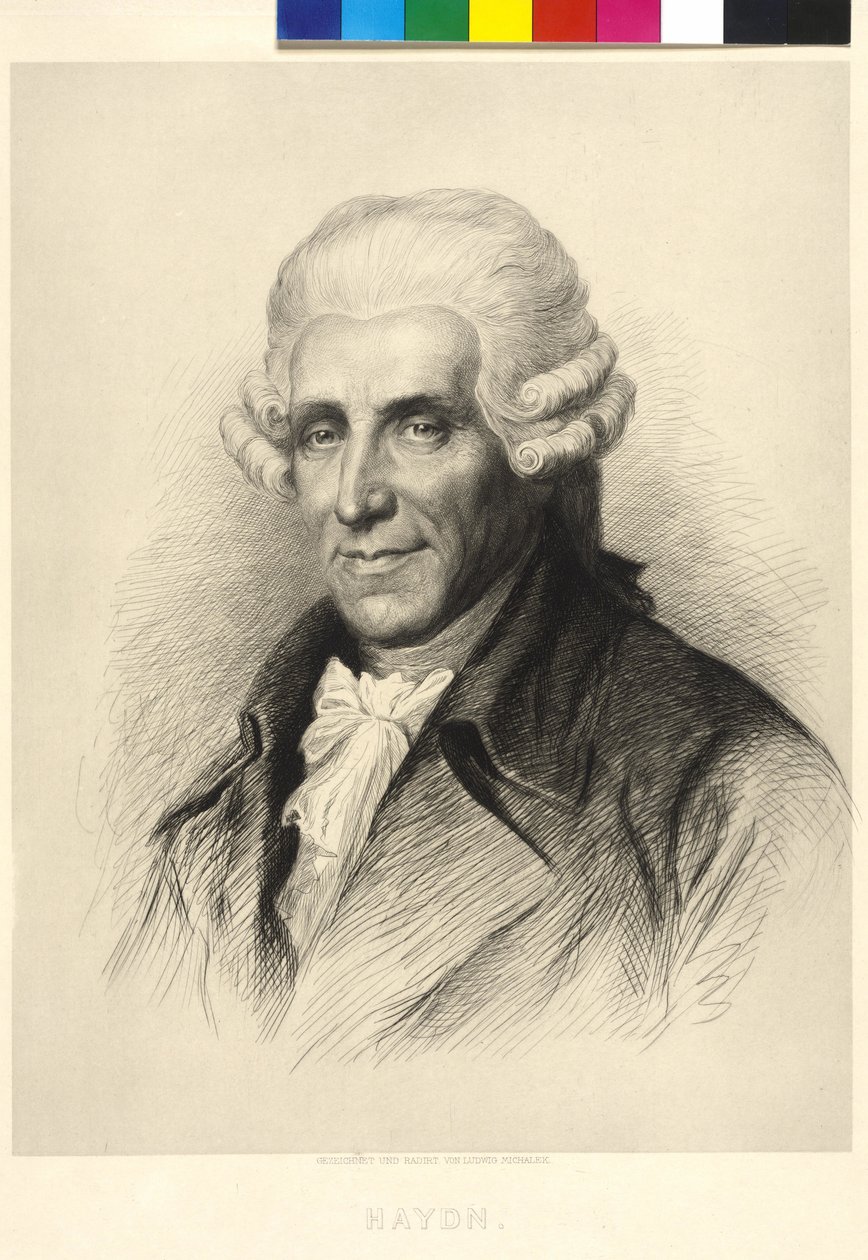 Haydn autorstwa Ludwig Michalek