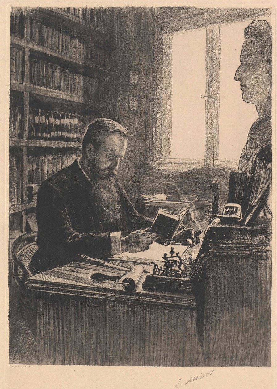 Jacob Minor autorstwa Ludwig Michalek