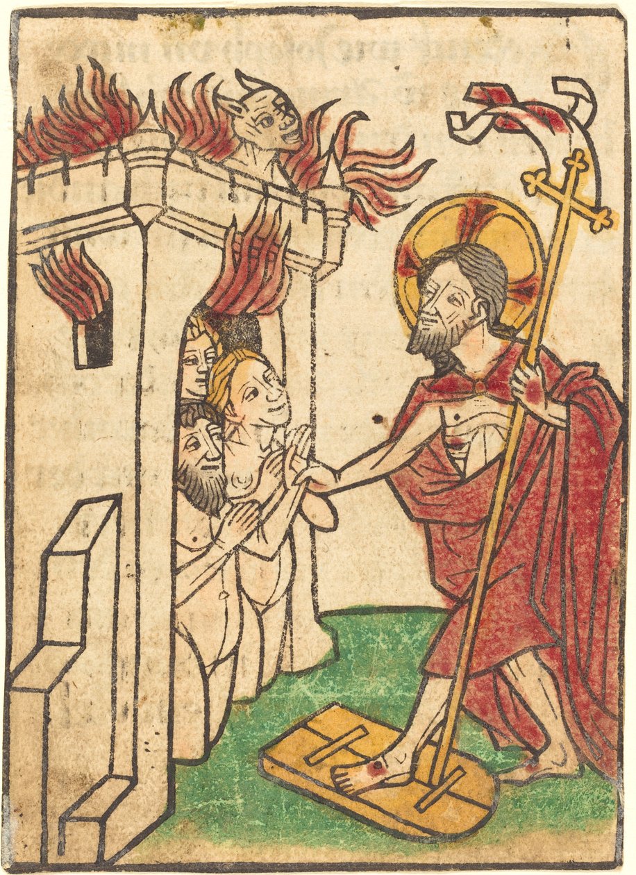 Chrystus w Otchłani. autorstwa Ludwig of Ulm