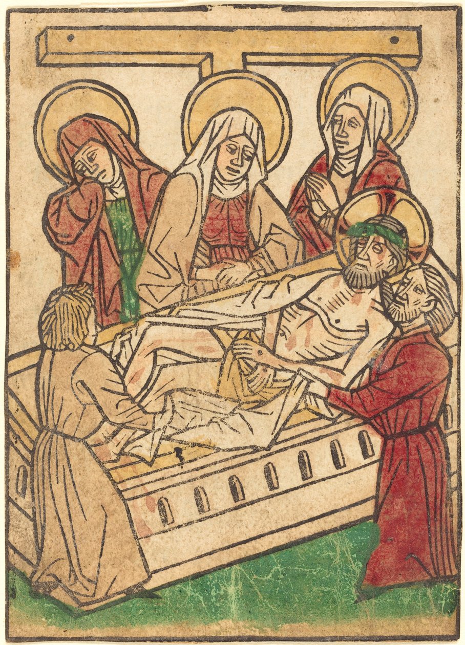 Złożenie do grobu. autorstwa Ludwig of Ulm