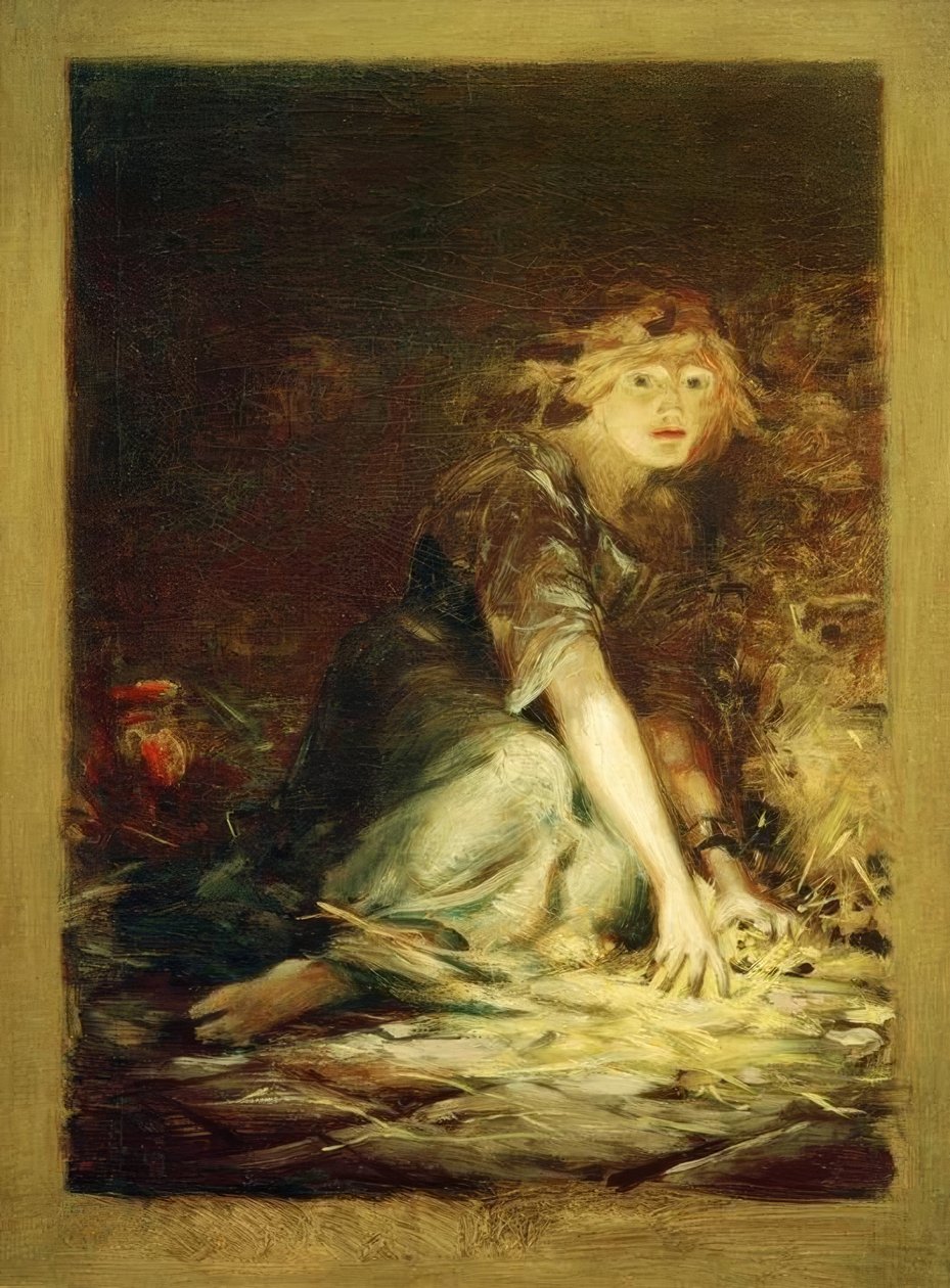 Gretchen w lochu autorstwa Ludwig von Hofmann