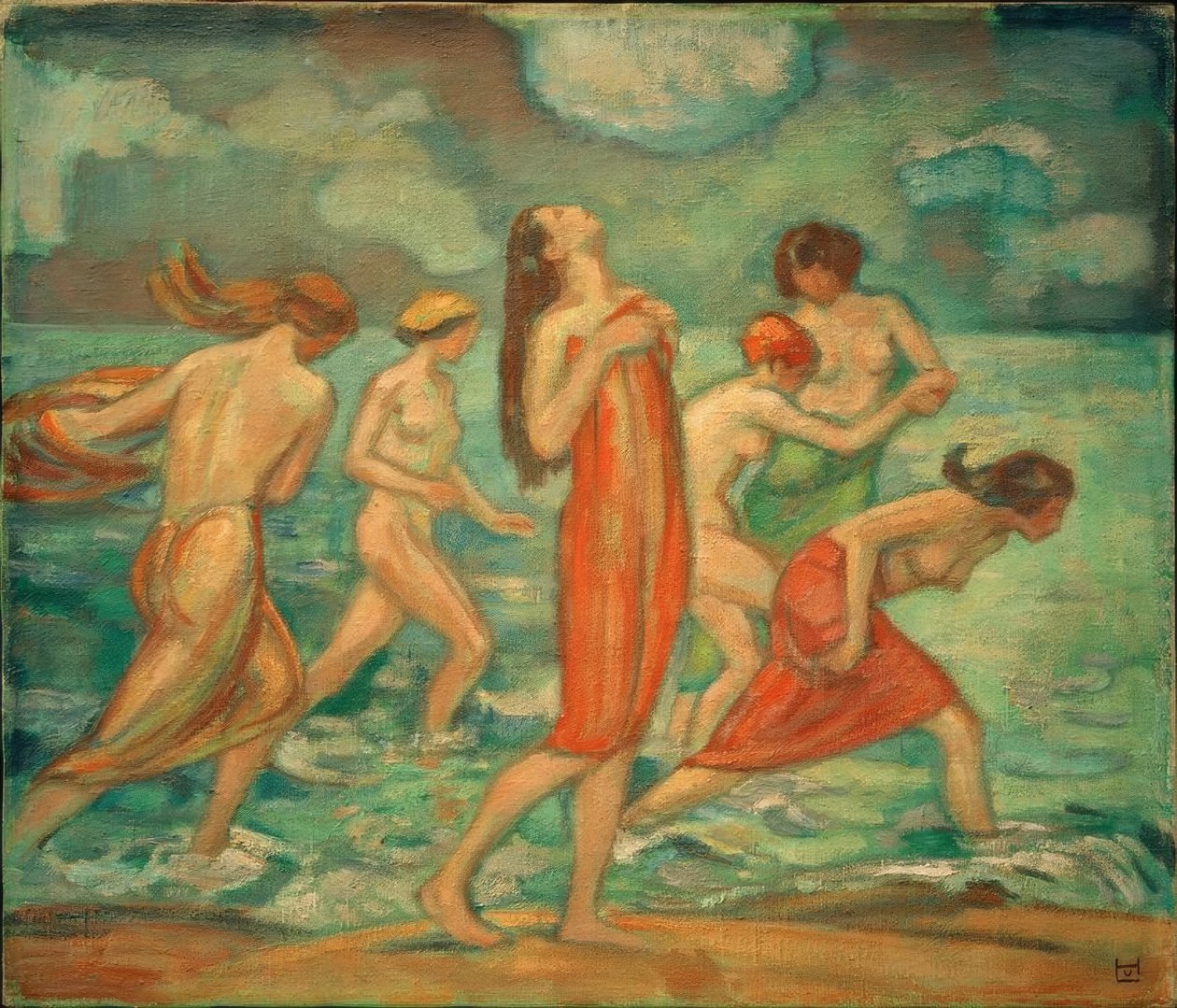 L. v. Hofmann, Kąpielówki autorstwa Ludwig von Hofmann