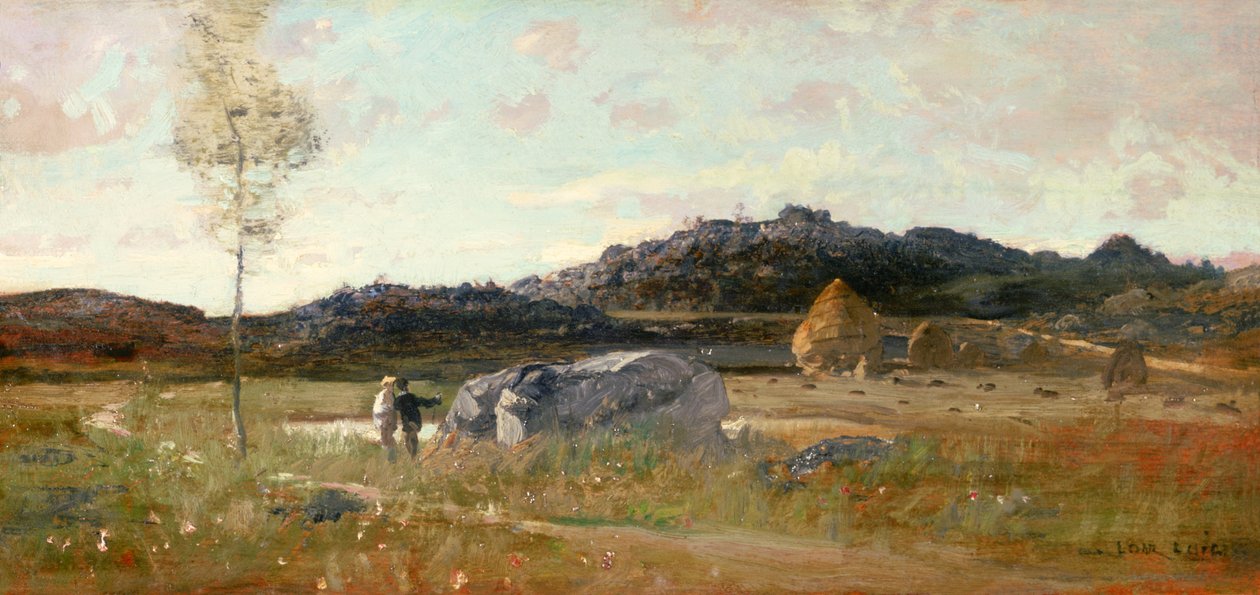 Letni krajobraz autorstwa Luigi Loir