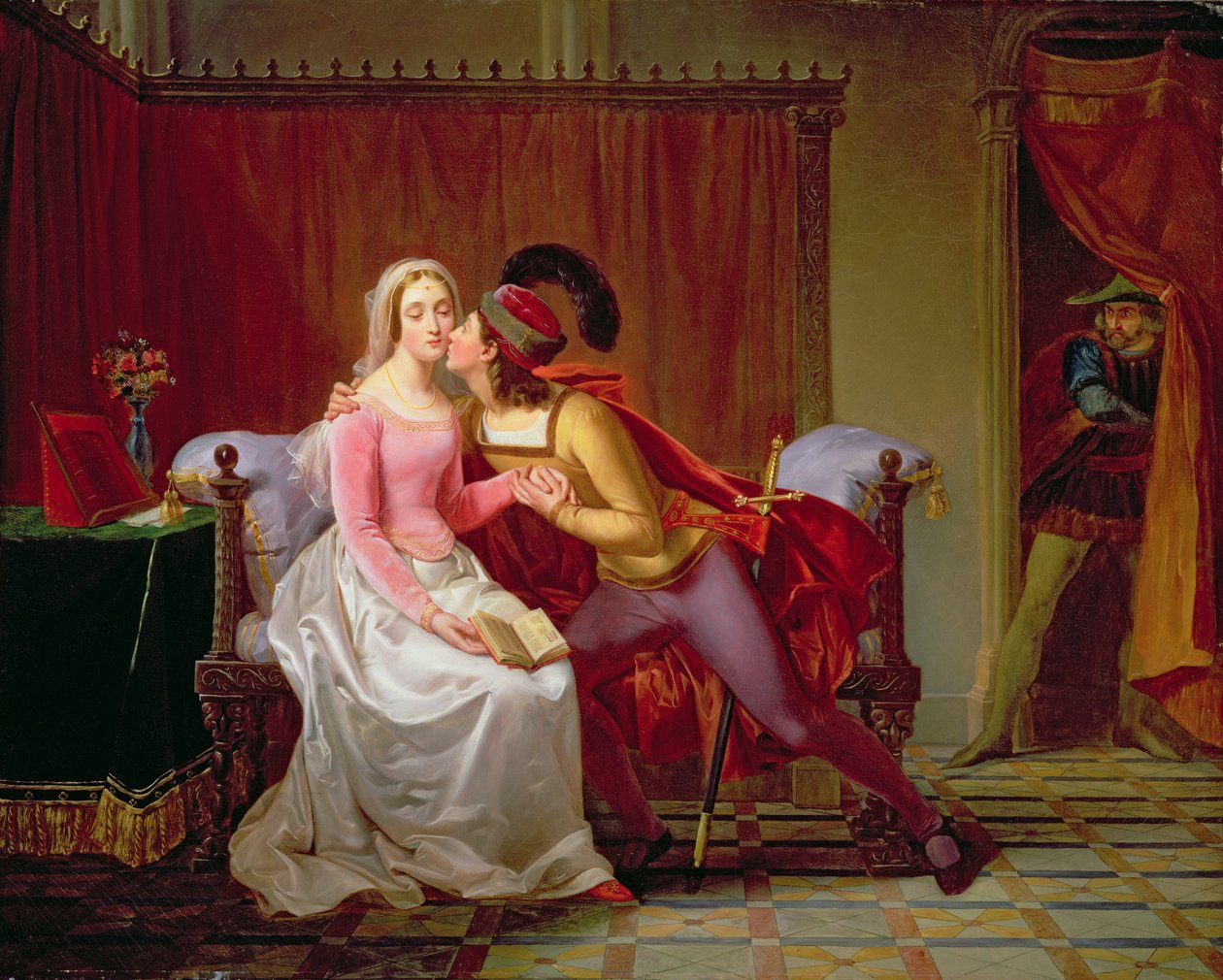 Paolo i Francesca, 1832 autorstwa Luigi Rubio