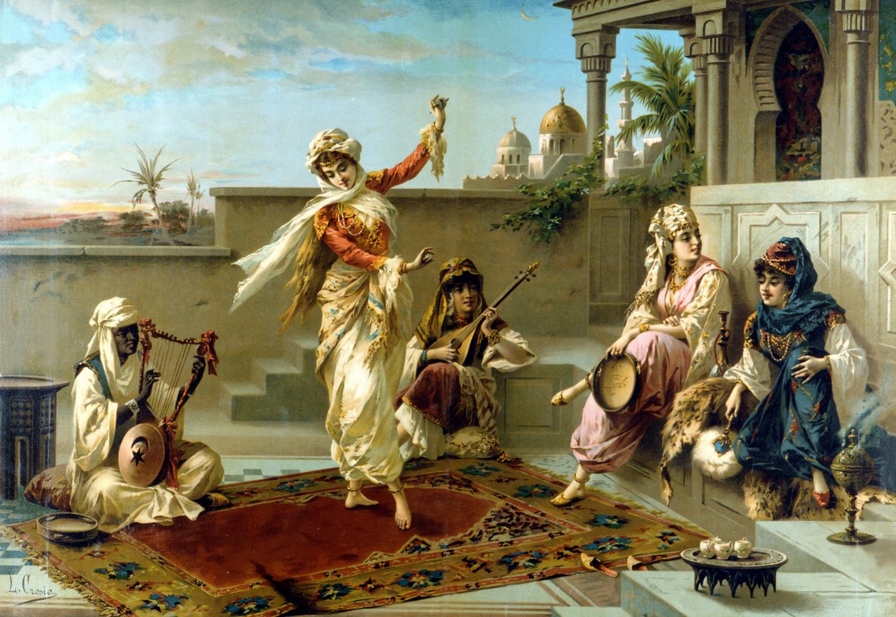 Harem Luigi Crosio. 1901. autorstwa Luigi Crosio
