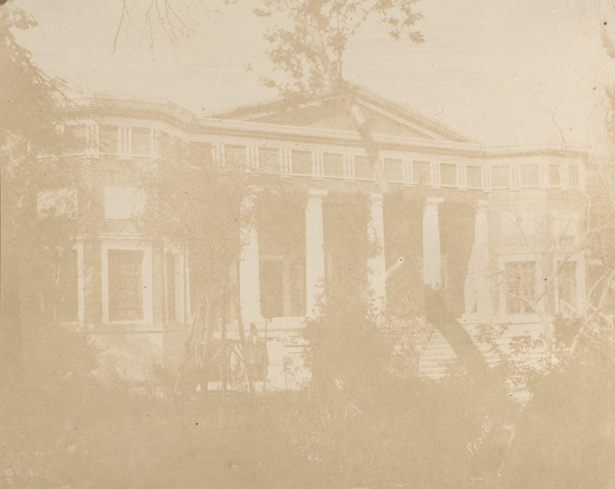 Poselstwo brytyjskie, Teheran, 1858. autorstwa Luigi Pesce