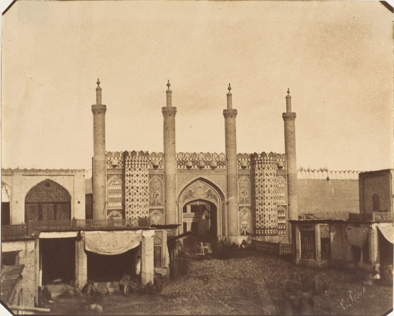 [Nowa Brama, Teheran], lata 50. XIX wieku. autorstwa Luigi Pesce