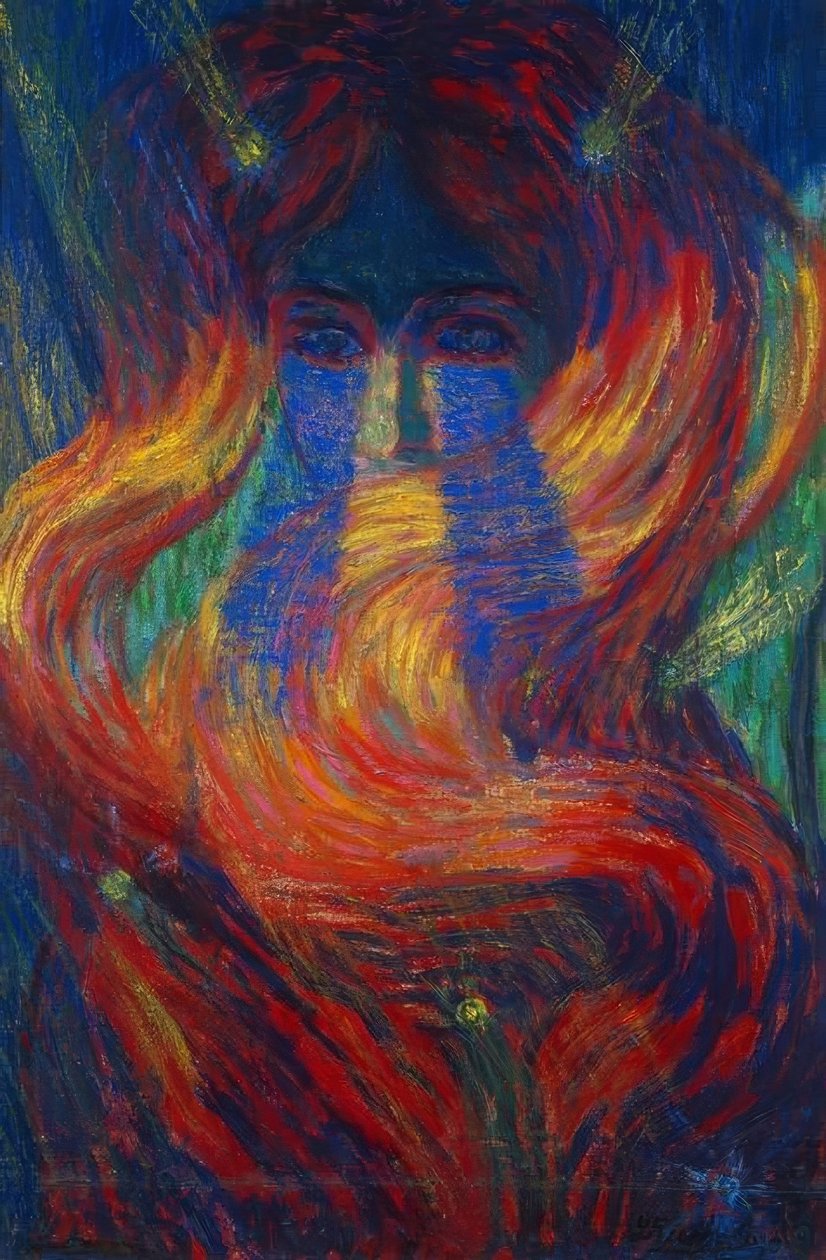 Chioma (włosy Tiny) autorstwa Luigi Russolo