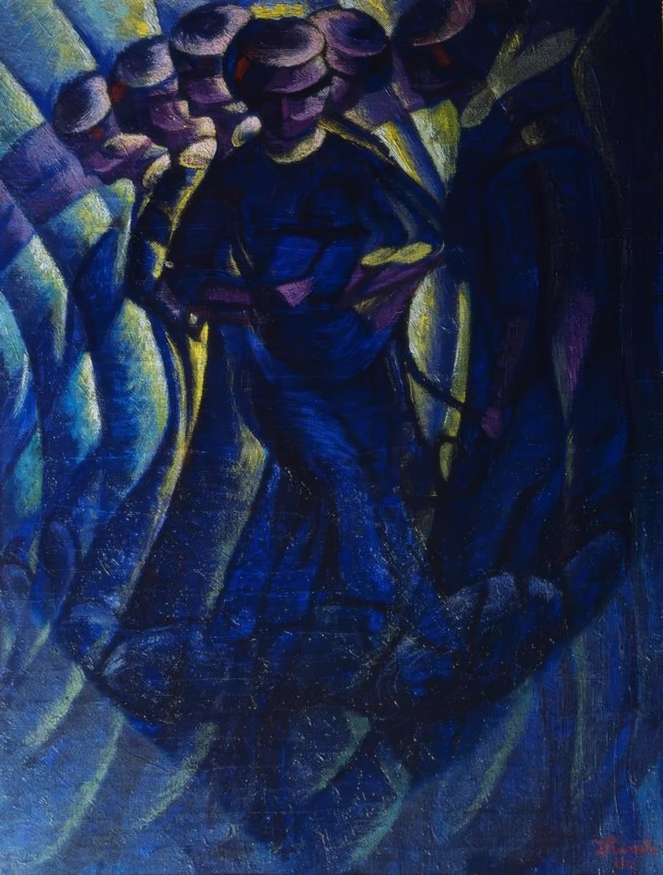 L.Russolo, Ruchy kobiety autorstwa Luigi Russolo