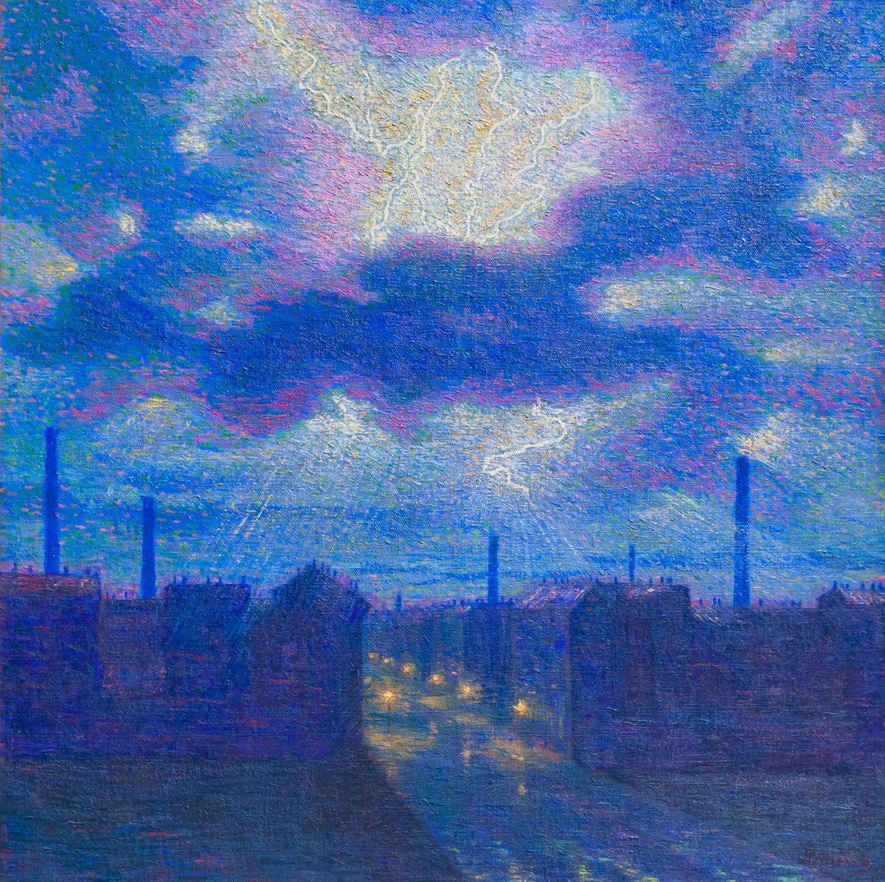 Błyskawica autorstwa Luigi Russolo
