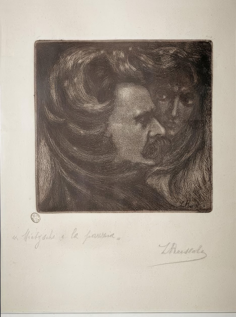 Nietzsche i szaleństwo autorstwa Luigi Russolo