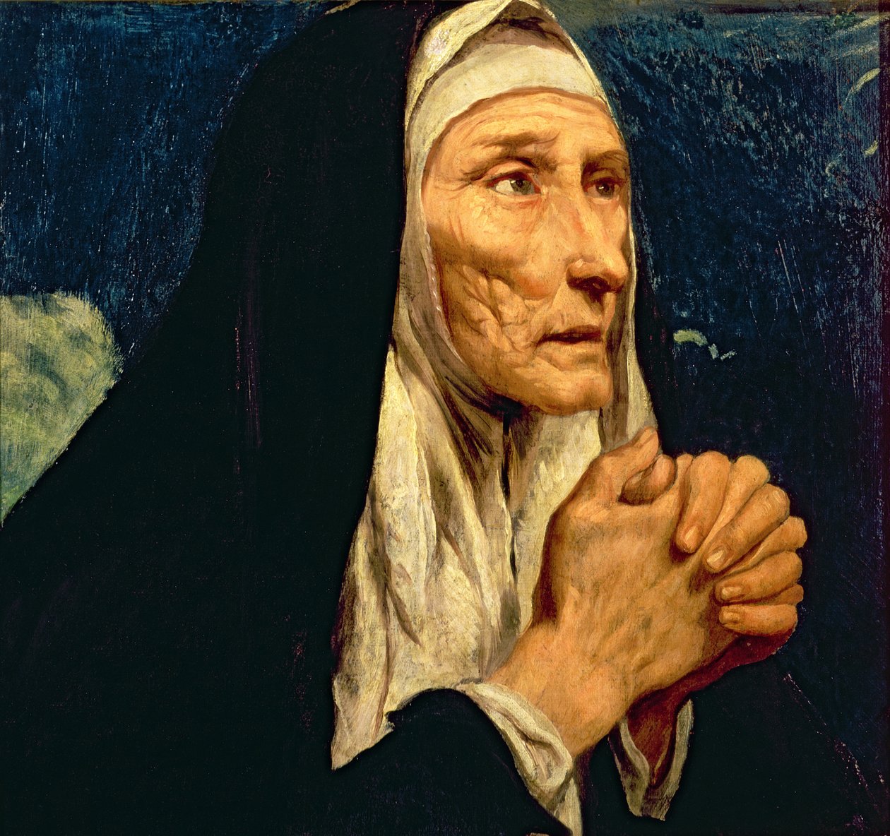Św. Monika autorstwa Luis Tristan de Escamilla