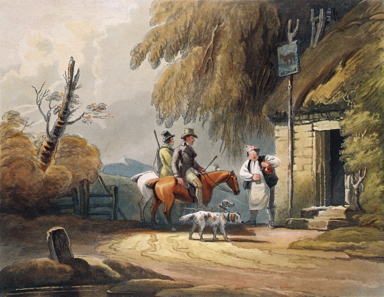 Odświeżenie sportowców, pub. J.Hassella, 1812 autorstwa Luke after Clennell