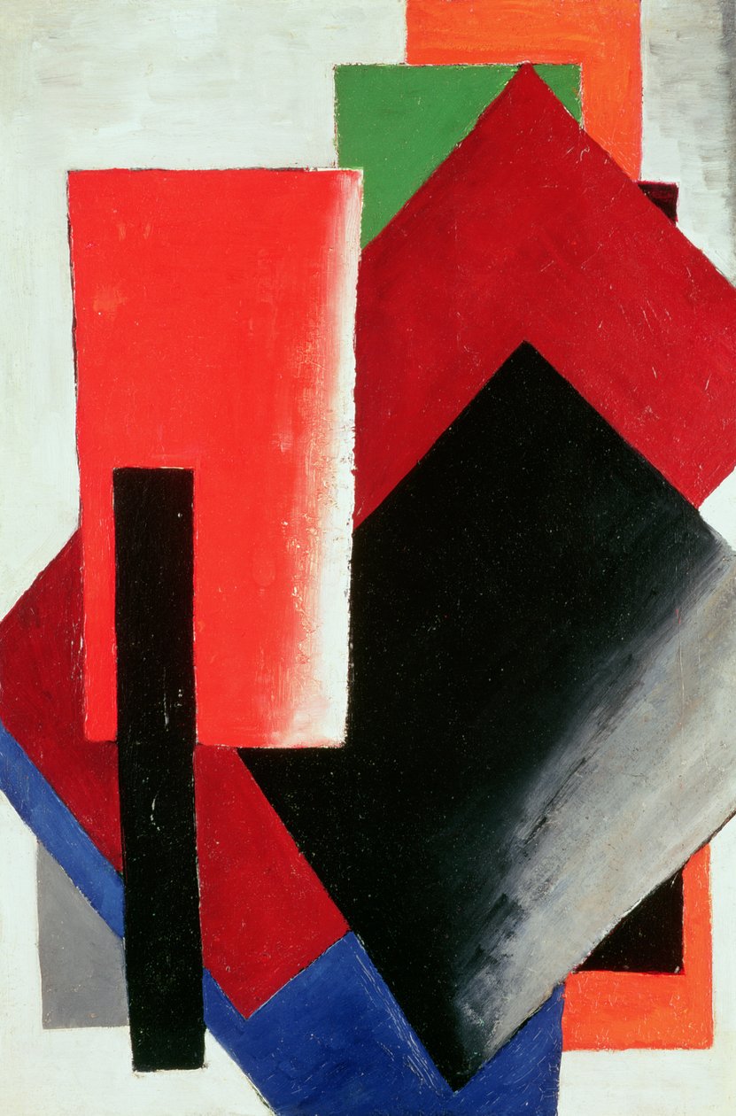 Kompozycja architektoniczna, 1918 autorstwa Lyubov Sergeevna Popova