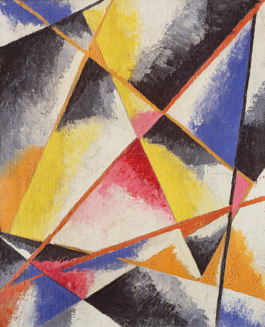 Bez tytułu, ok. 1916 autorstwa Lyubov Sergeevna Popova