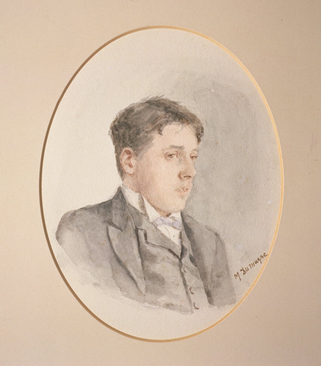 Portret Arnolda Bennetta (1867-1931) autorstwa M. Dumayne