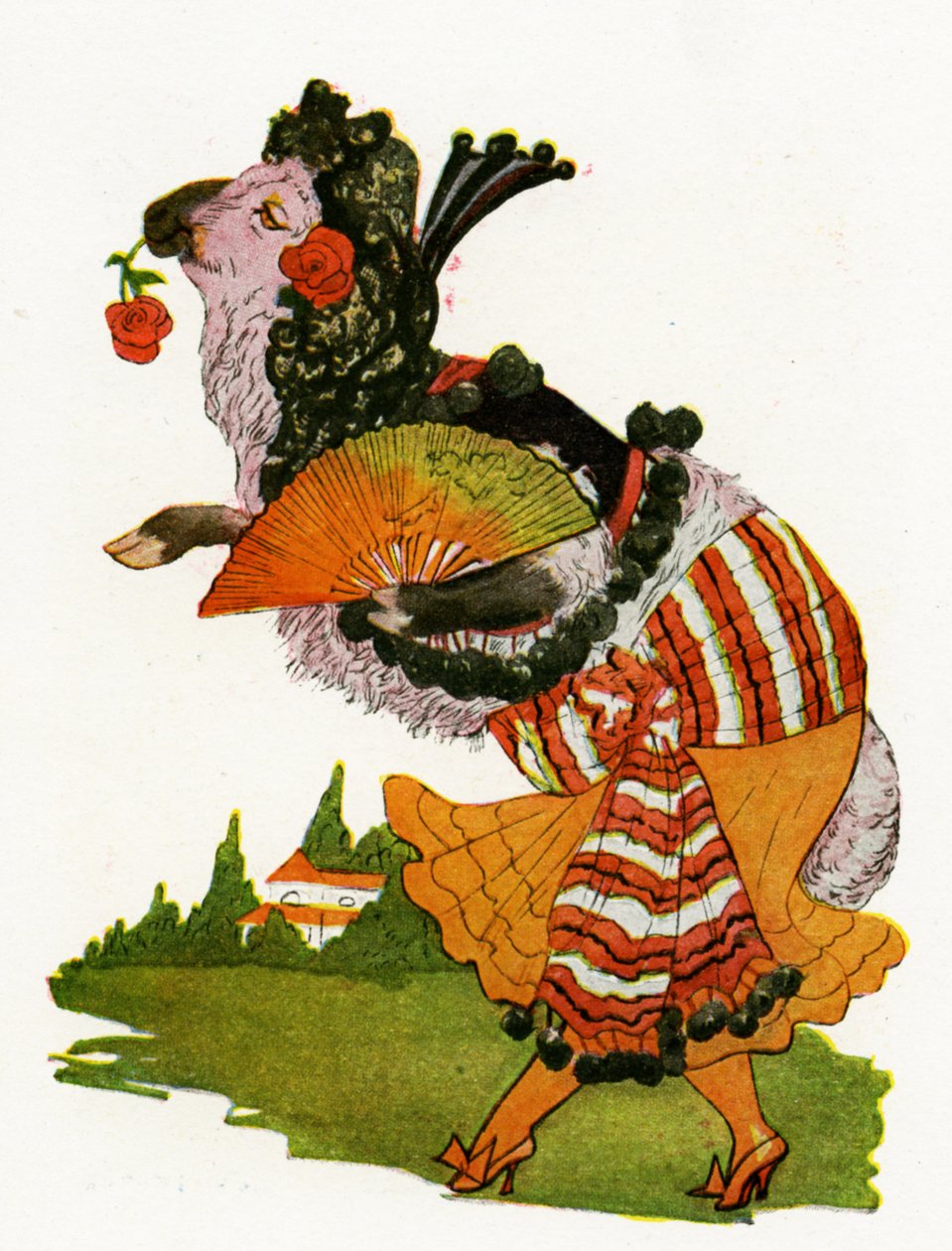 "Miss Merino", 1913 autorstwa Martin Ross
