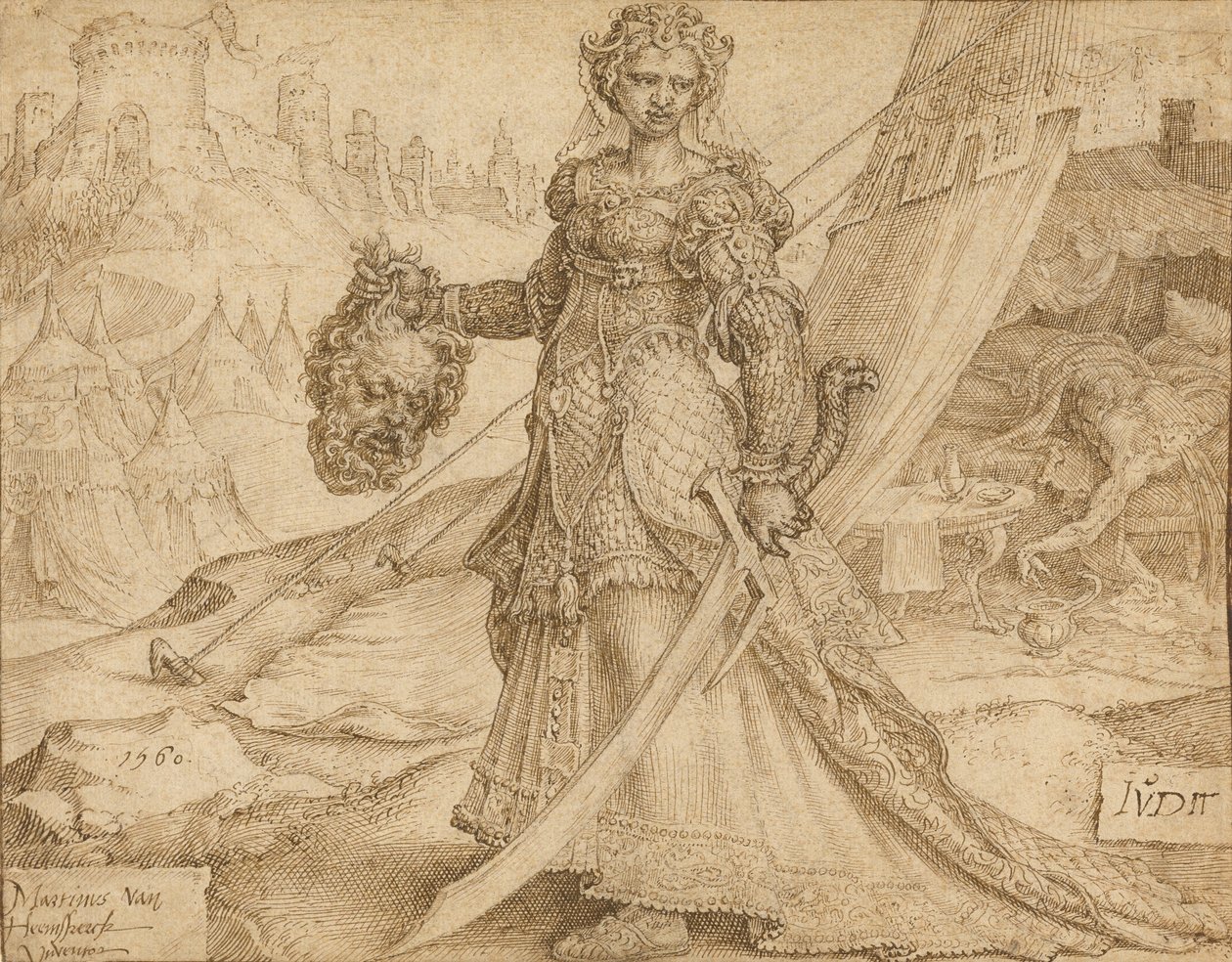 Judith autorstwa Maarten van Heemskerck