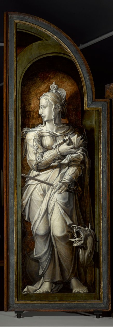 Święta Małgorzata z Antiochii autorstwa Maarten van Heemskerck