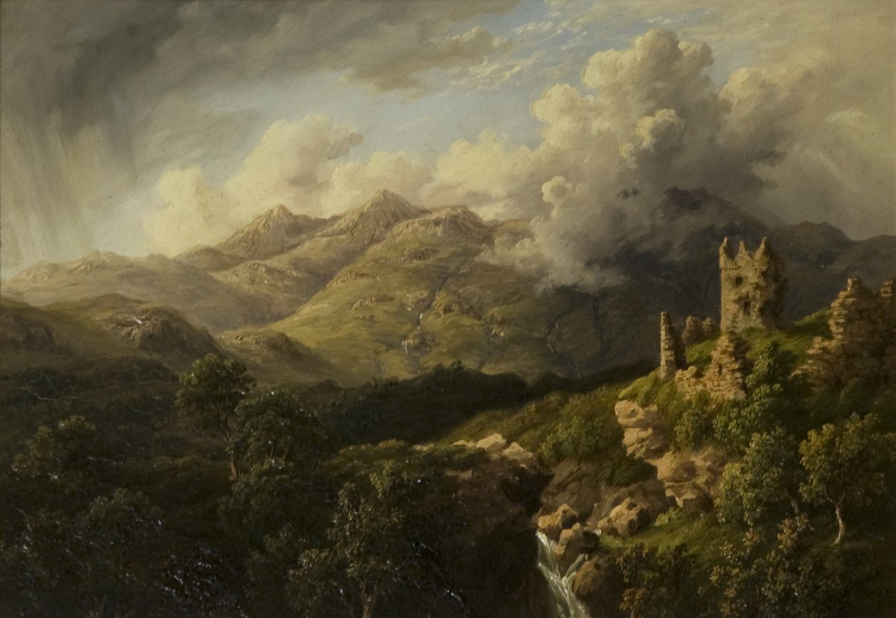 Zamek Campbell autorstwa Macneill MacLeay