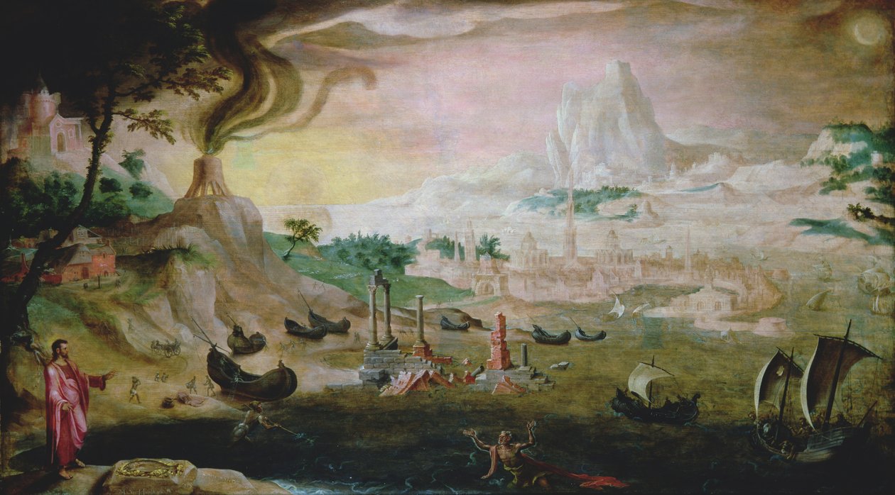 Chrystus ukazujący się św. Piotrowi autorstwa Maerten van Heemskerck