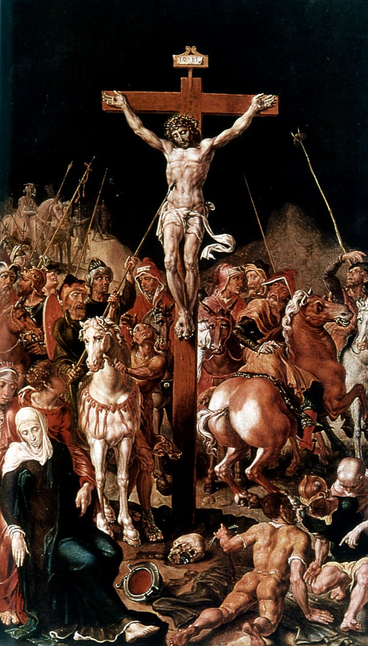 Kalwaria Golgoty, XVI w. autorstwa Maerten van Heemskerck