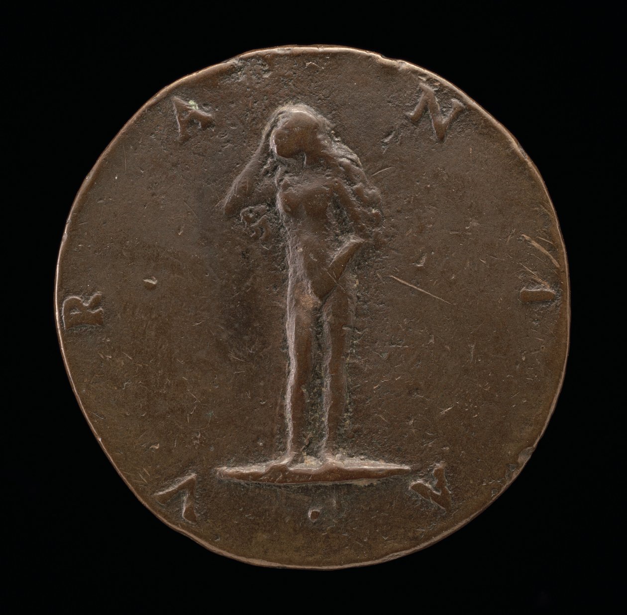 Urania [rewers], ok. 1519. autorstwa Maffeo Olivieri