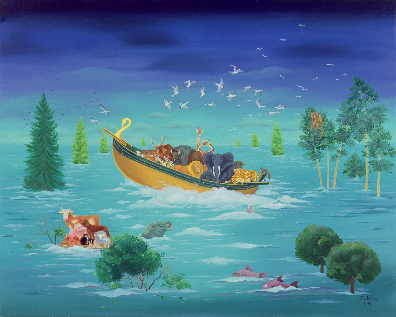 S.O.S., 1994 autorstwa Magdolna Ban