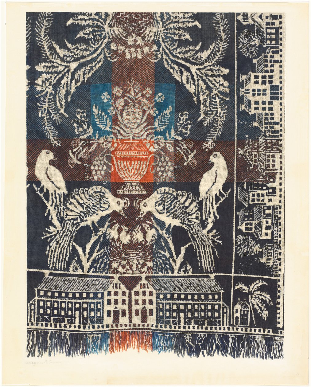 Narzuta z Bostonu, 1935-1942. autorstwa Magnus S. Fossum