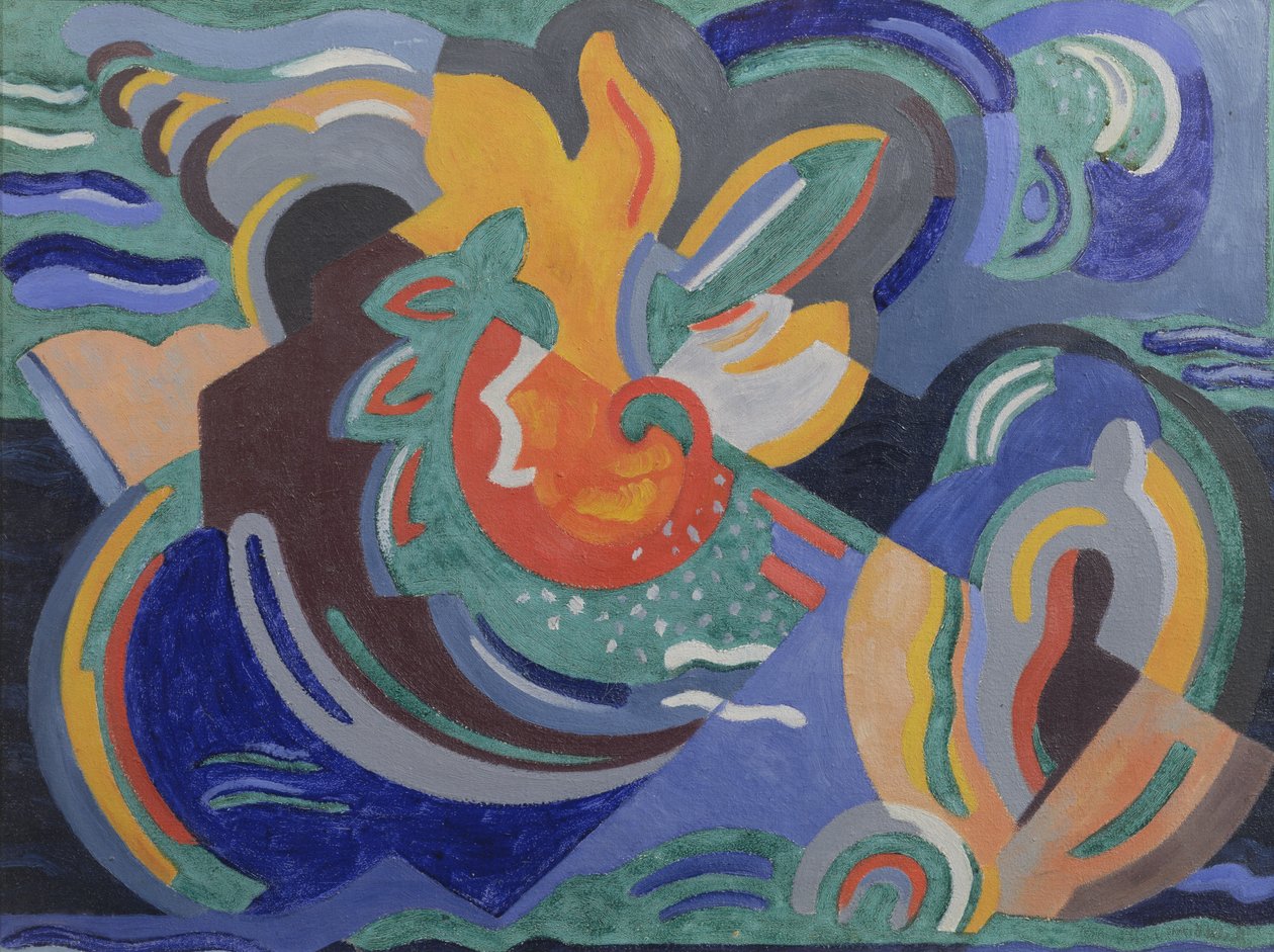 Farma Kwiatów, 1937 autorstwa Mainie Jellett