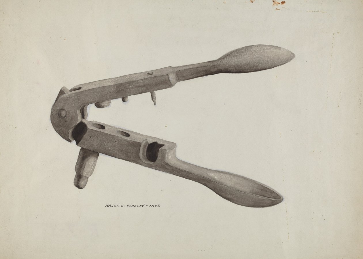 Forma pocisku, c. 1937. autorstwa Majel G. Claflin