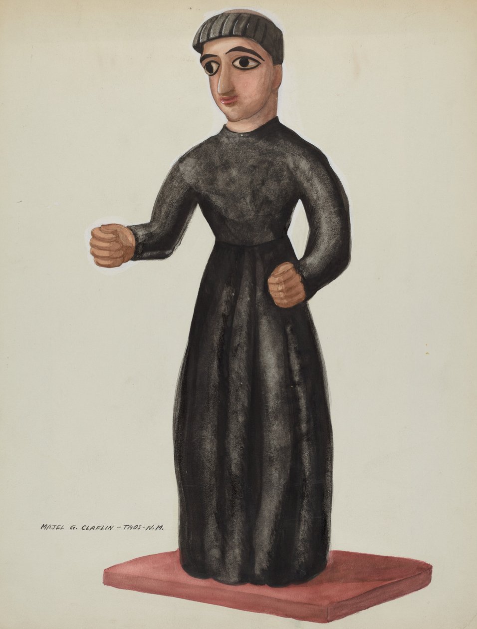 Brat - prawdopodobnie Santo, 1935-1942. autorstwa Majel G. Claflin