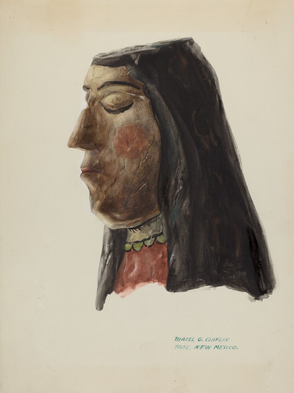 Szef Guadalupe, ok. 1930 r. 1938. autorstwa Majel G. Claflin