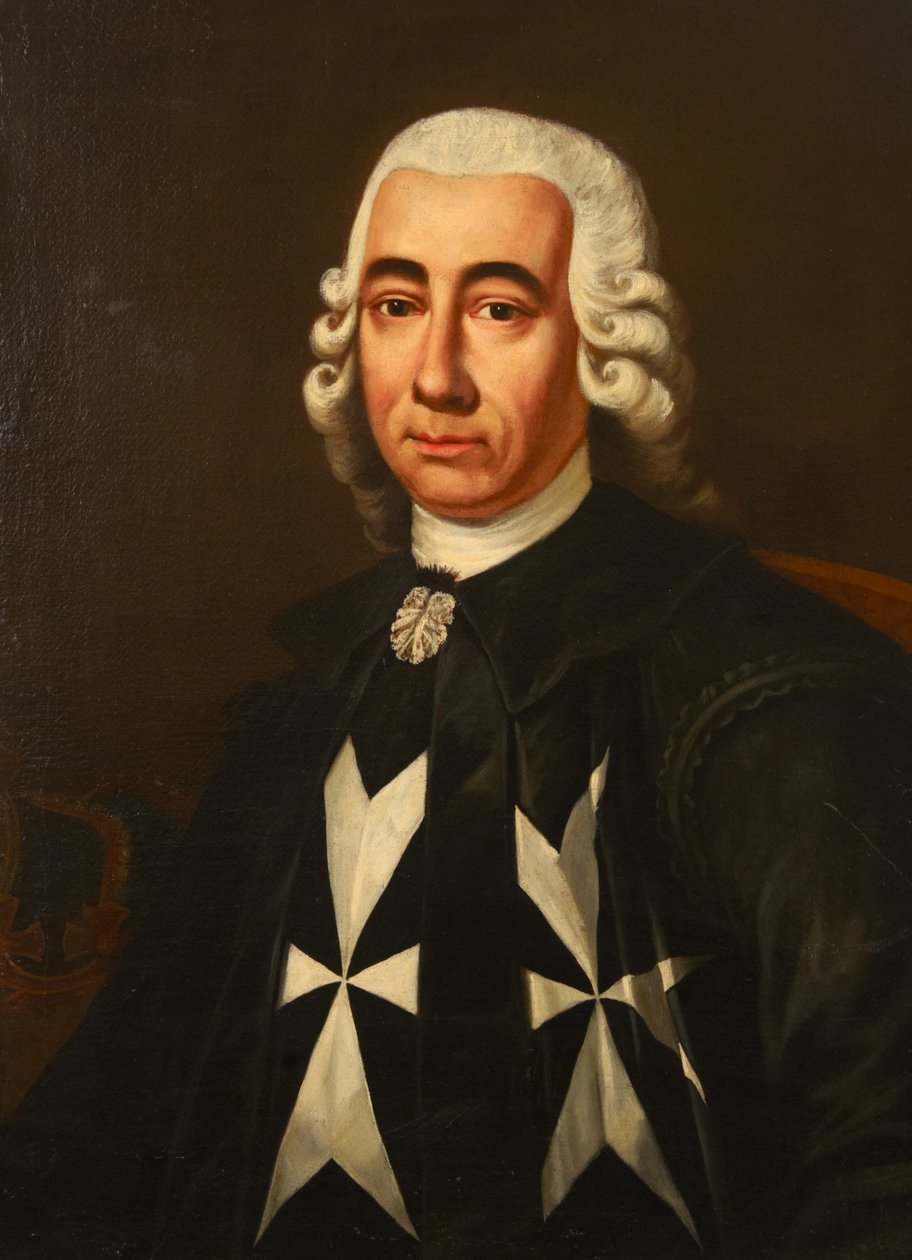 Wielki Mistrz Emmanuel de Rohan autorstwa Maltese School