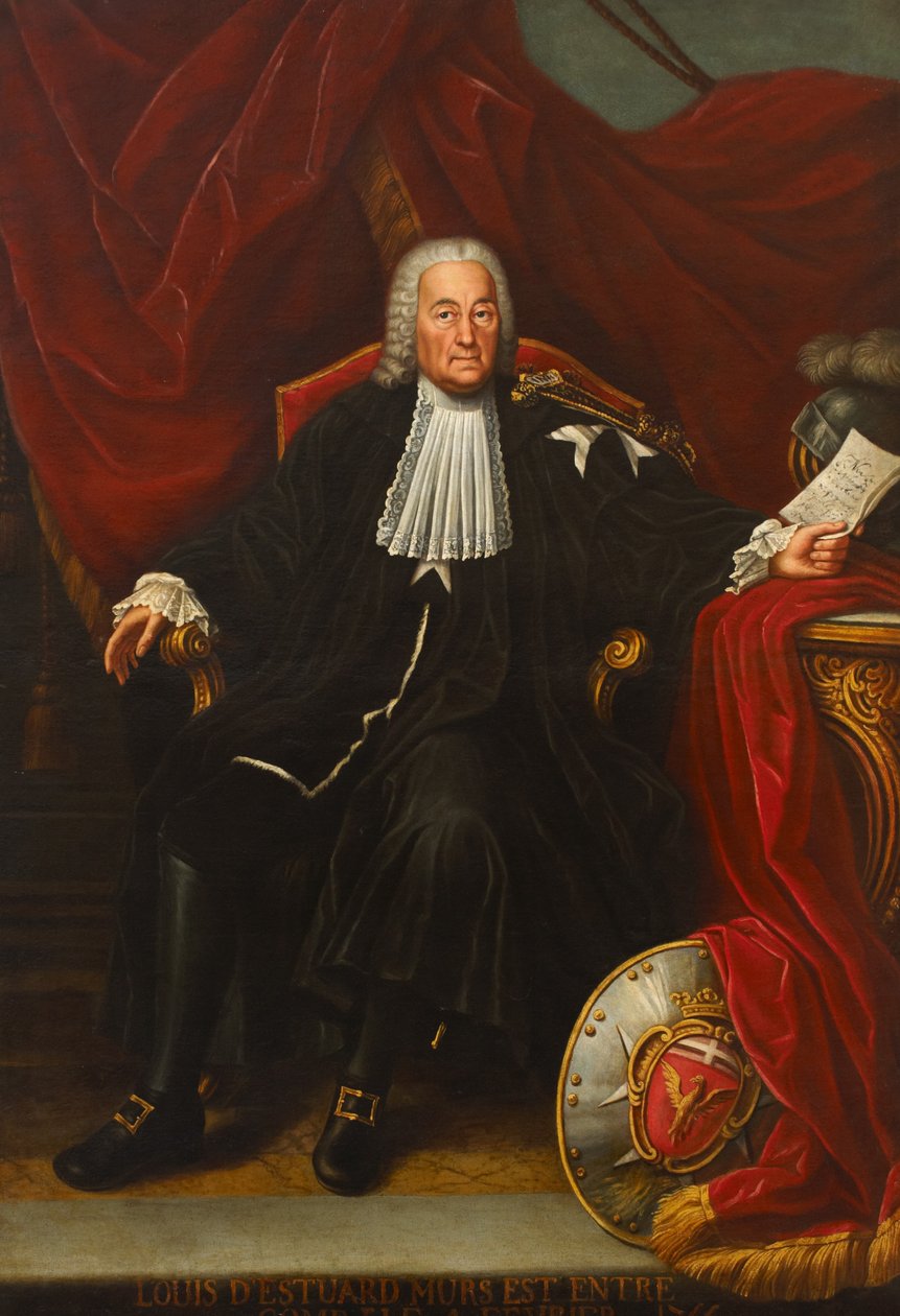 Ludwik dEstuart, ok. 1755 autorstwa Maltese School