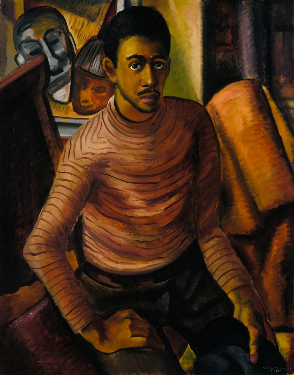 Autoportret, 1934. autorstwa Malvin Gray Johnson